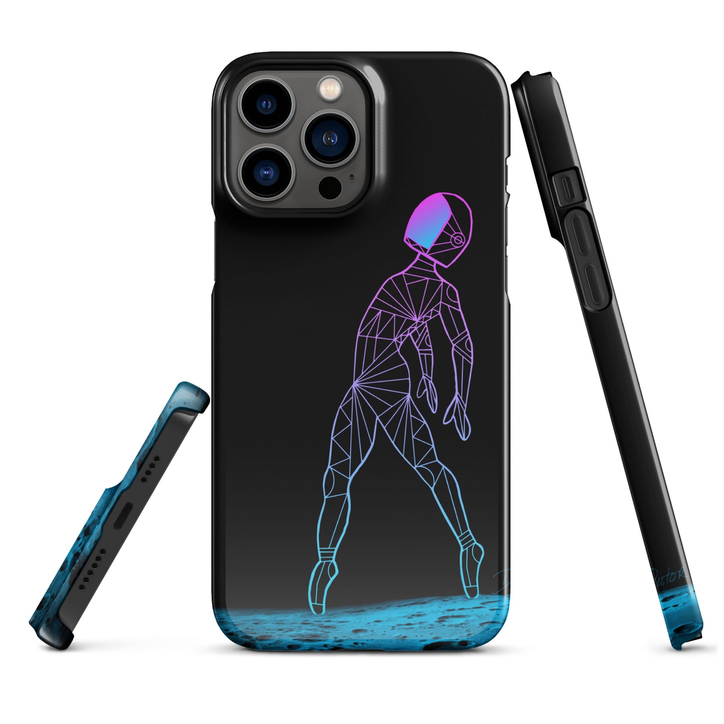Afroboticus Cobalt Snap case for iPhone®