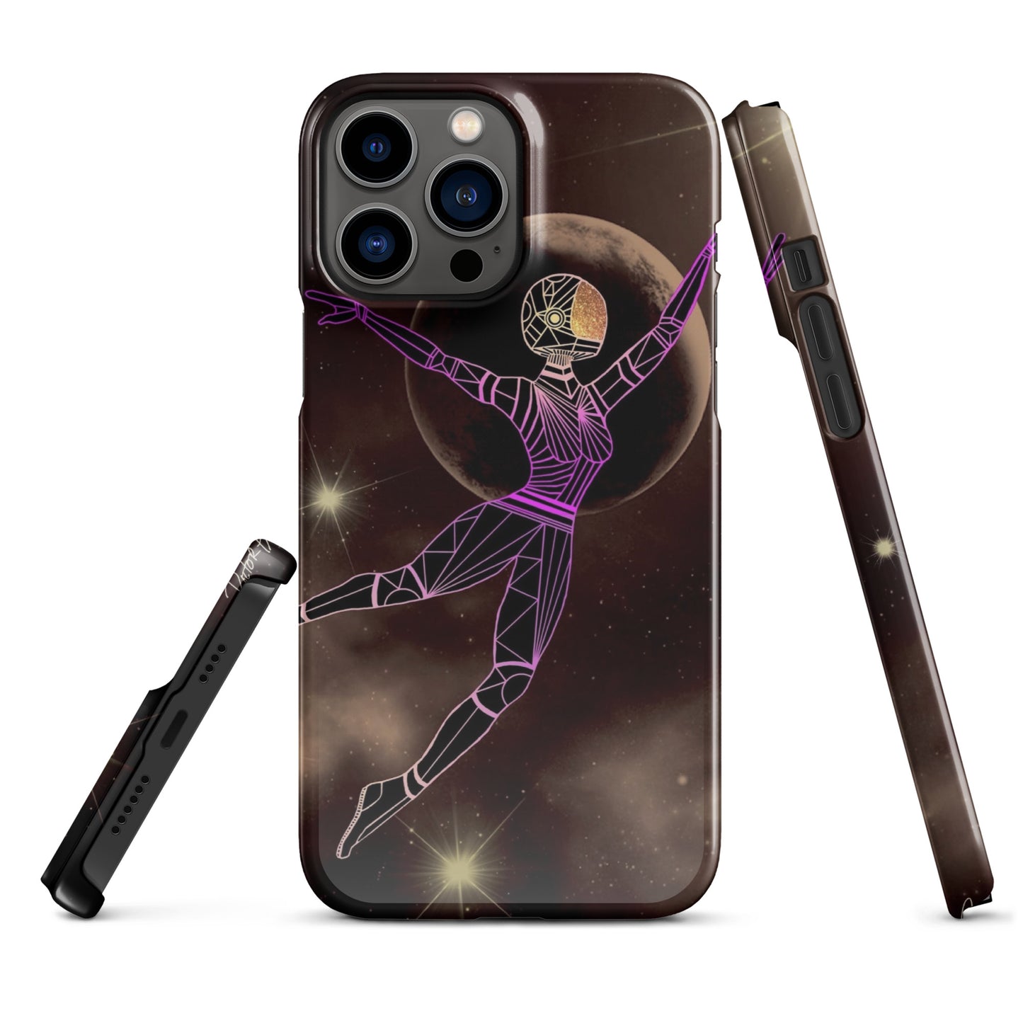 Afrobotica Leap into the Moon Snap case for iPhone®