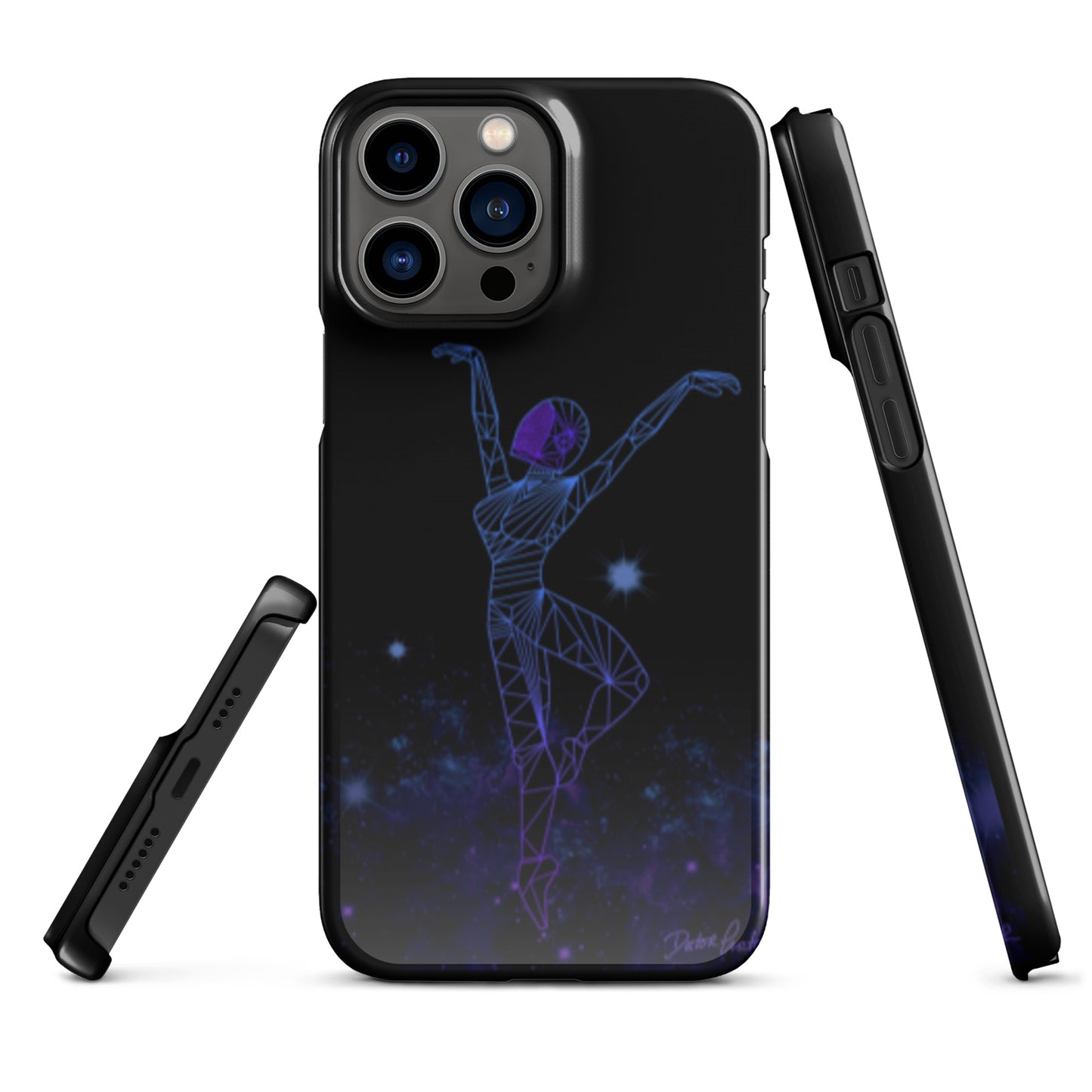 Afrobotica Releve Blue Snap case for iPhone®