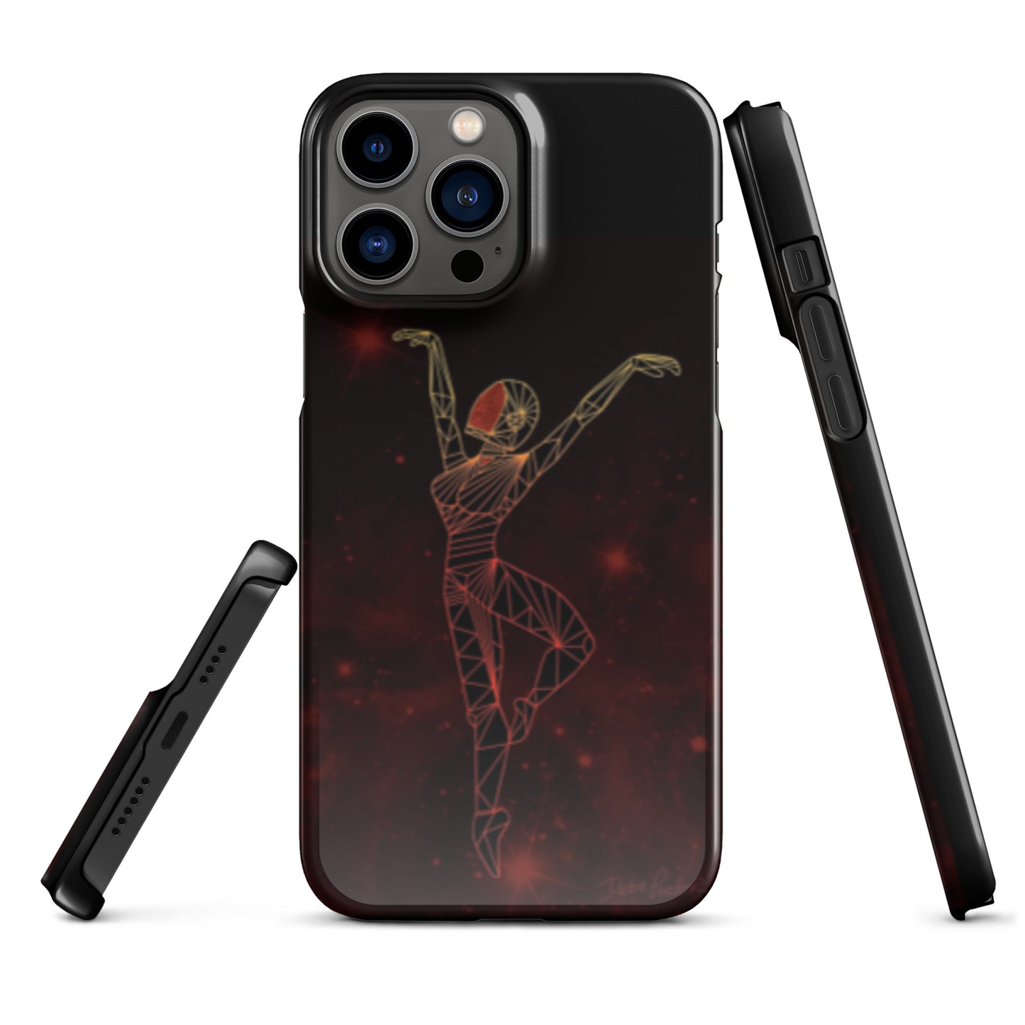 Afrobotica Releve Red Snap case for iPhone®