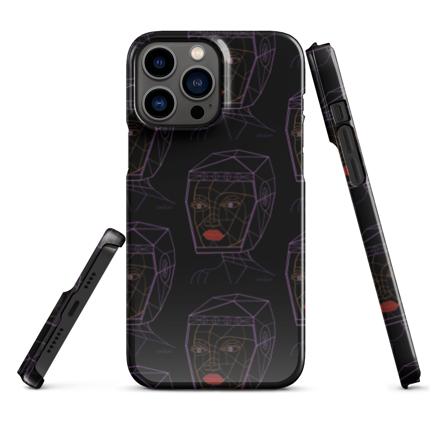 Afrobotica Bella Neon Snap case for iPhone®