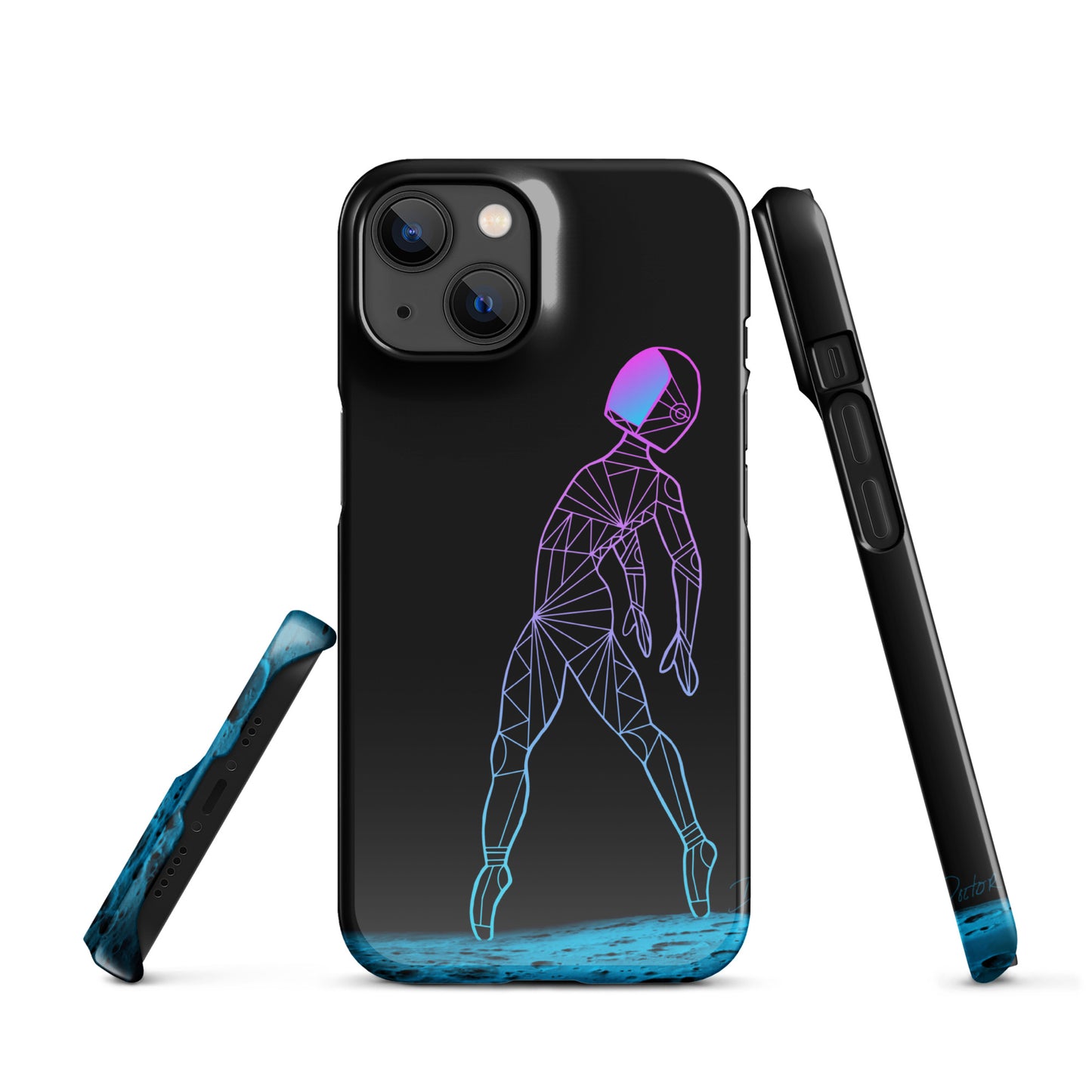 Afroboticus Cobalt Snap case for iPhone®