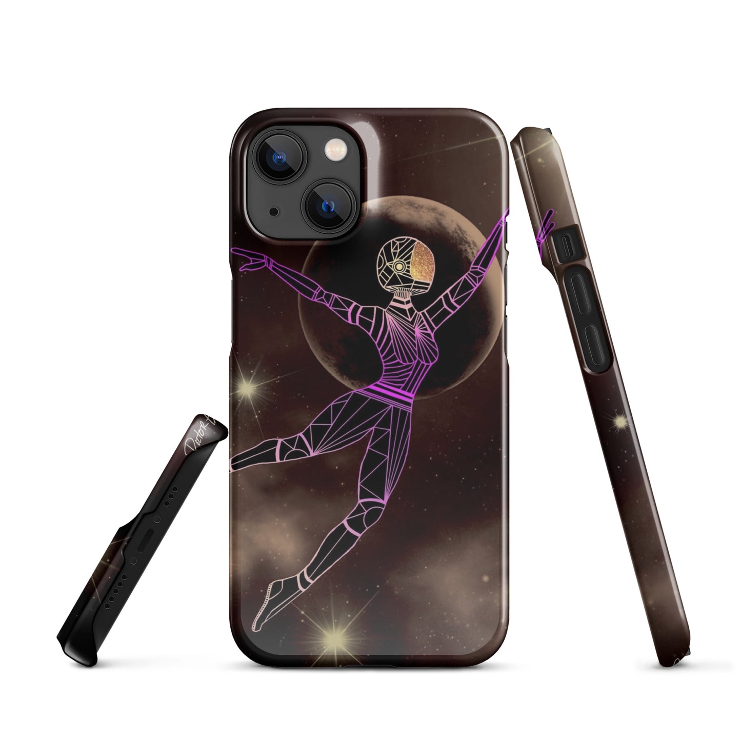Afrobotica Leap into the Moon Snap case for iPhone®