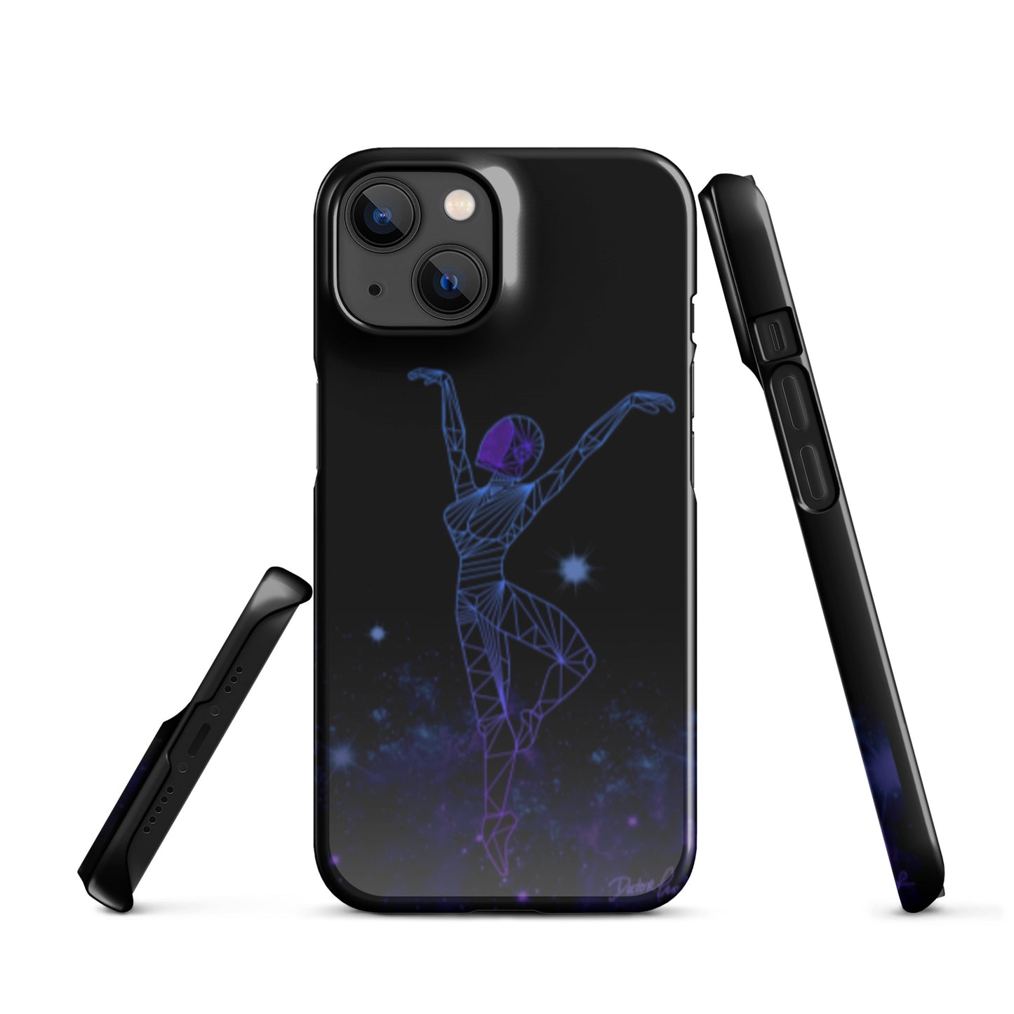 Afrobotica Releve Blue Snap case for iPhone®