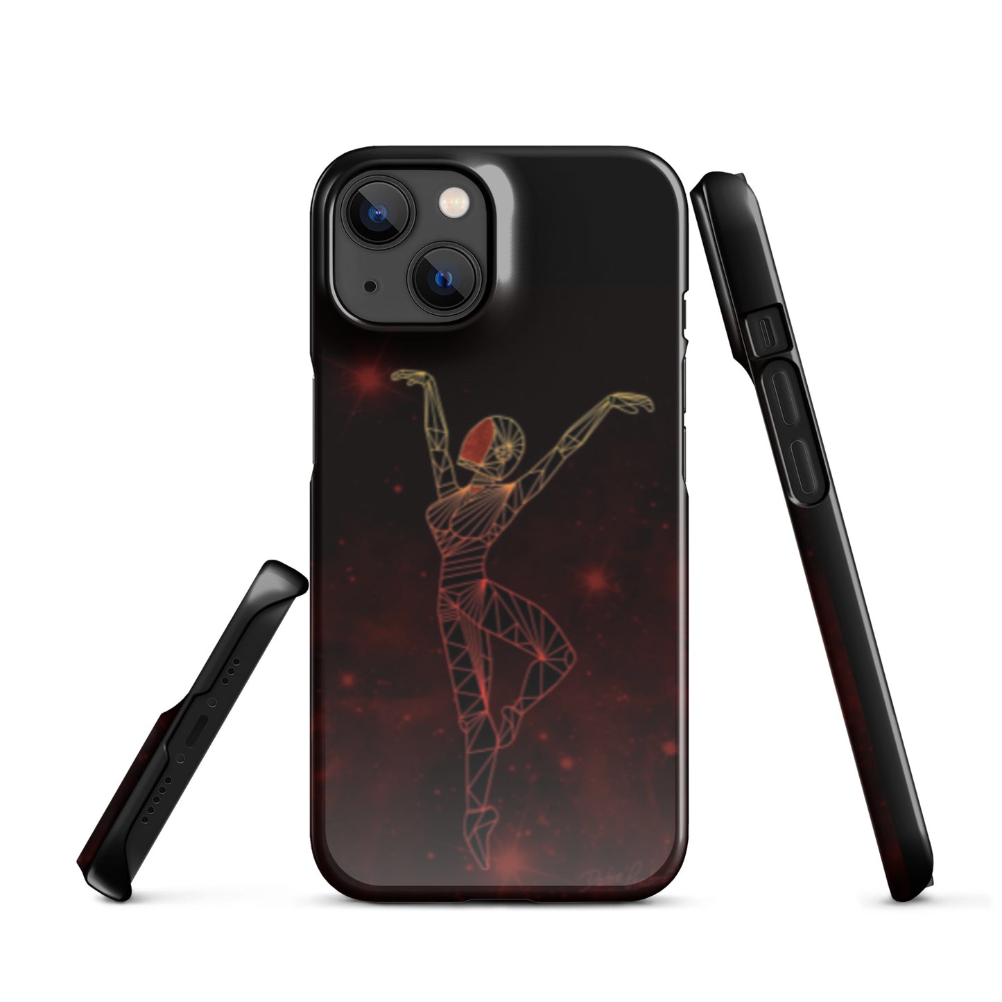Afrobotica Releve Red Snap case for iPhone®
