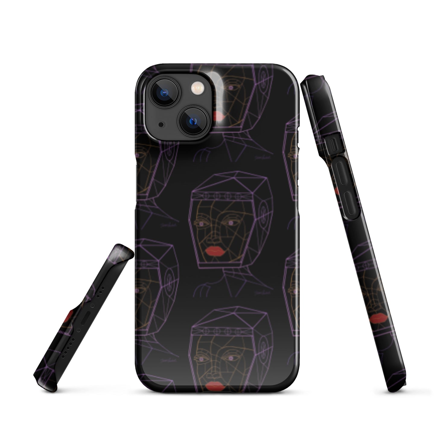 Afrobotica Bella Neon Snap case for iPhone®
