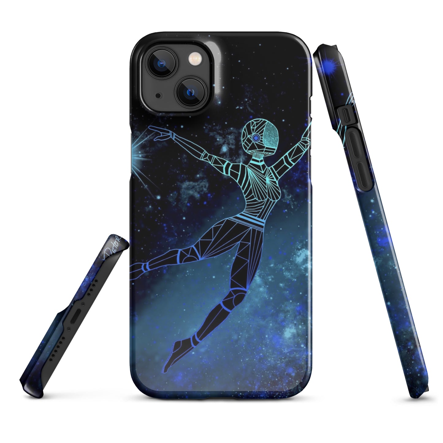 Afrobotica Leap Blue Snap case for iPhone®