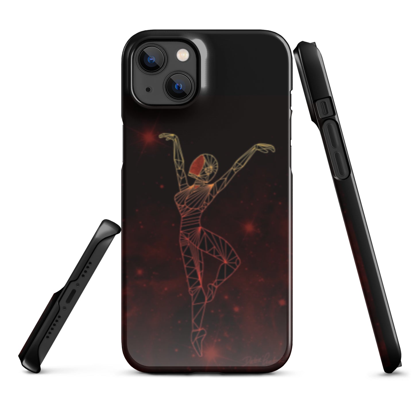 Afrobotica Releve Red Snap case for iPhone®