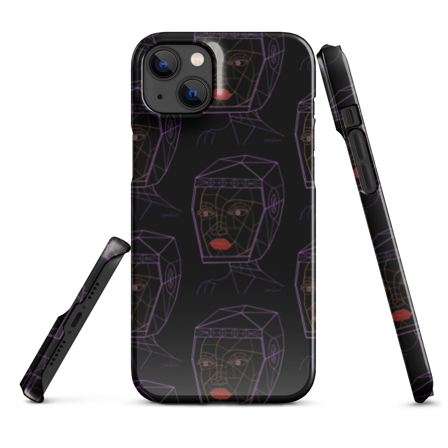 Afrobotica Bella Neon Snap case for iPhone®