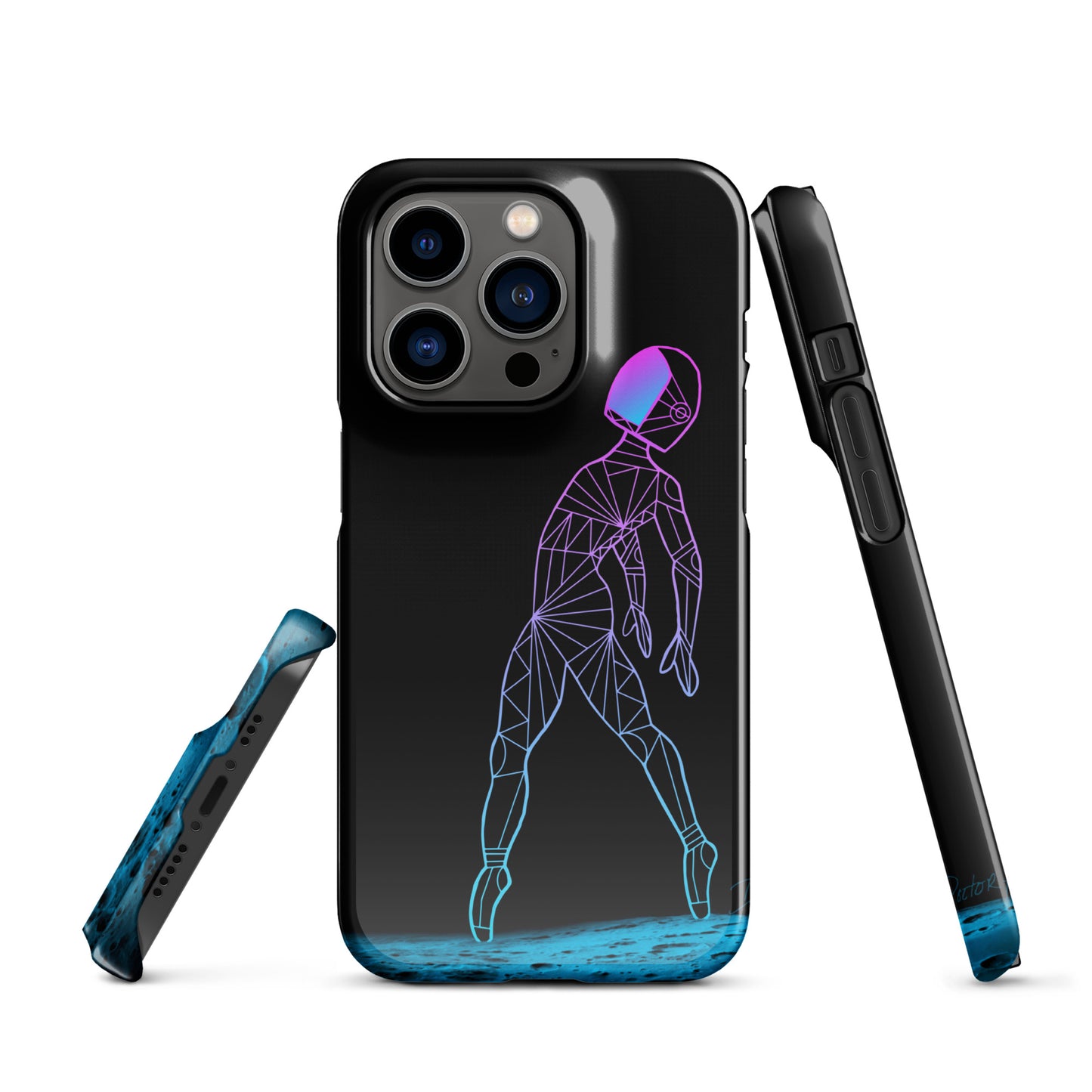 Afroboticus Cobalt Snap case for iPhone®