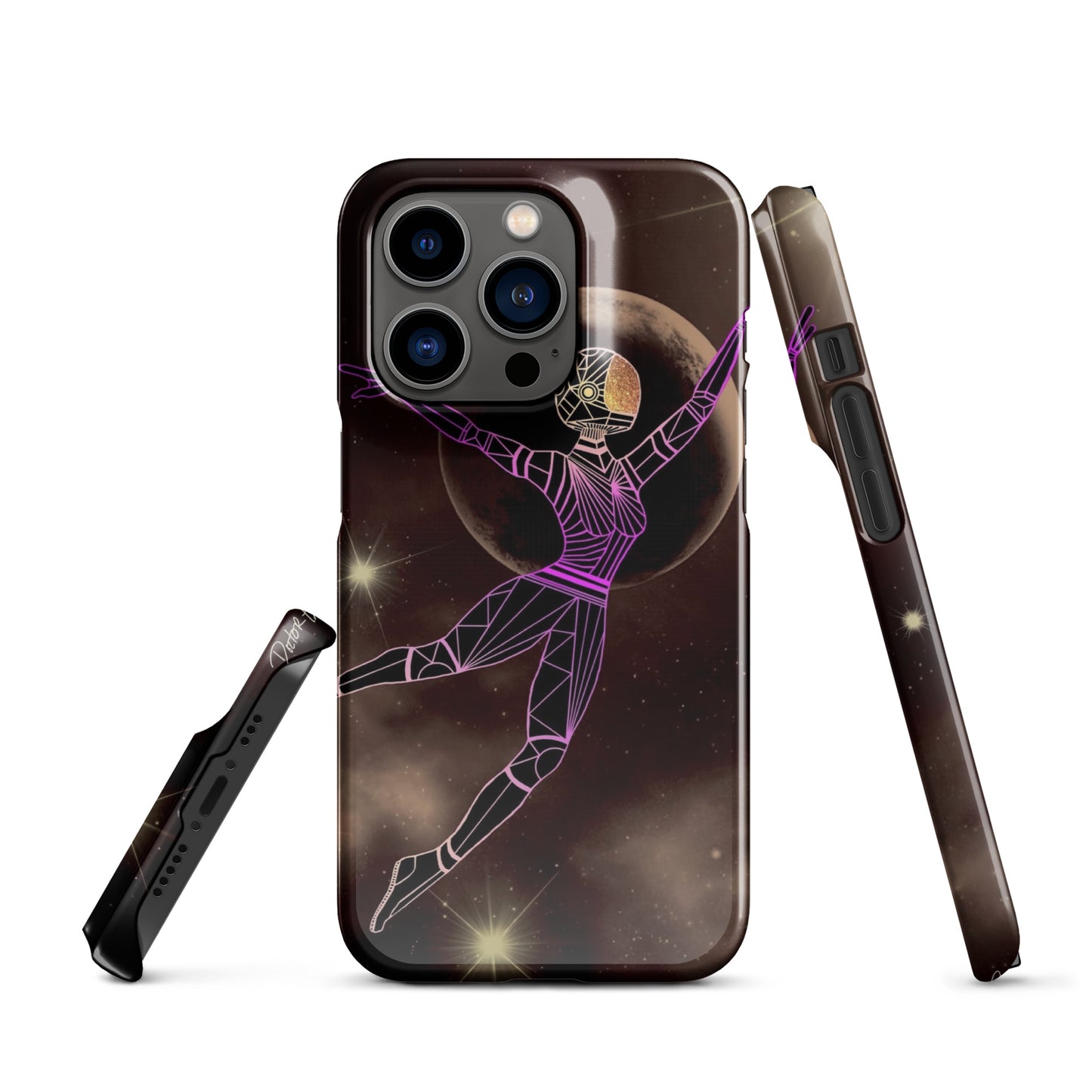Afrobotica Leap into the Moon Snap case for iPhone®