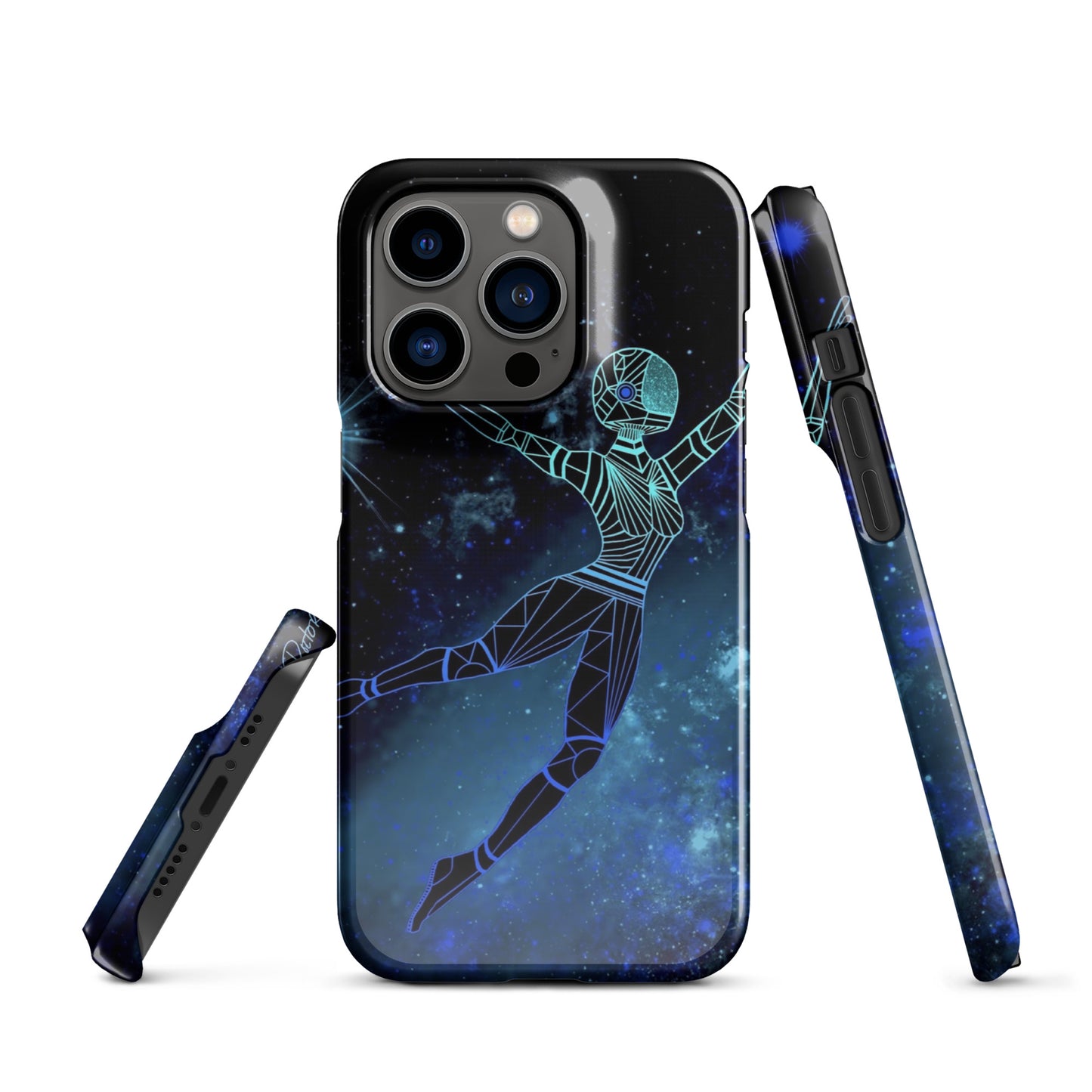 Afrobotica Leap Blue Snap case for iPhone®
