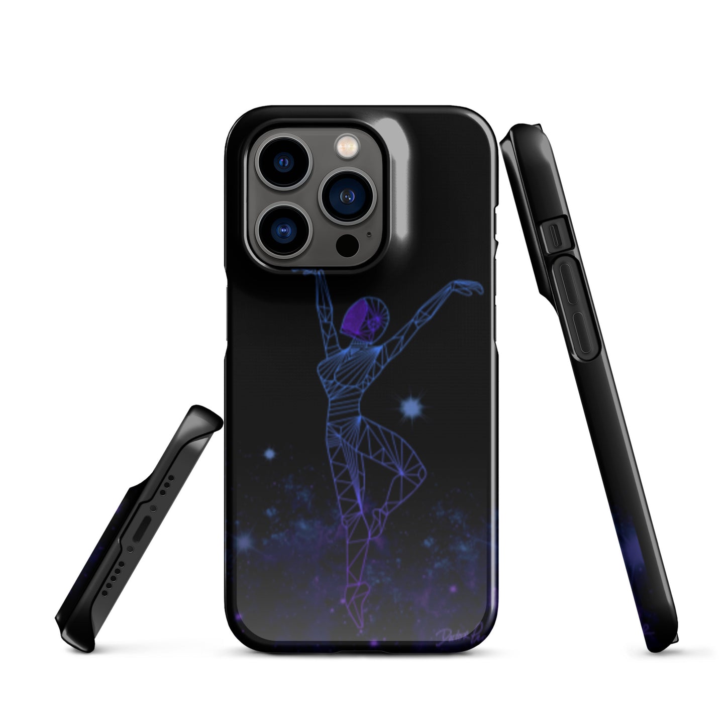 Afrobotica Releve Blue Snap case for iPhone®