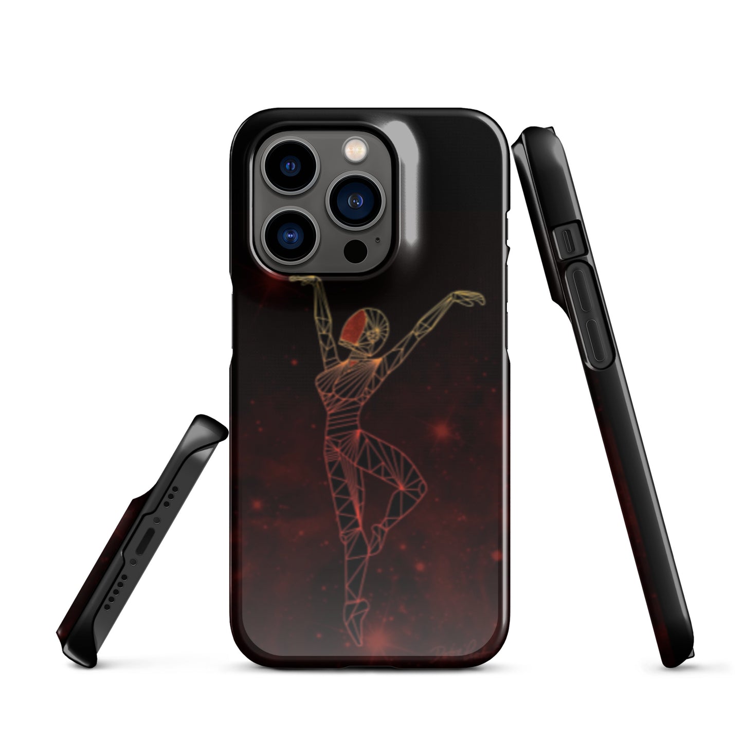 Afrobotica Releve Red Snap case for iPhone®