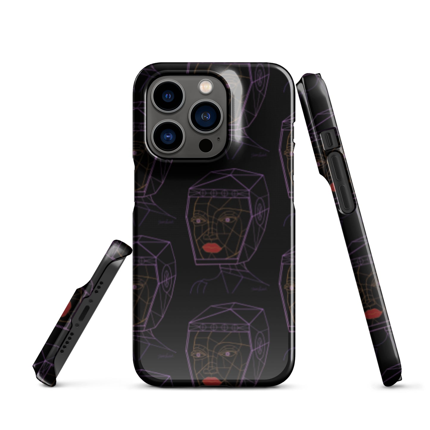 Afrobotica Bella Neon Snap case for iPhone®