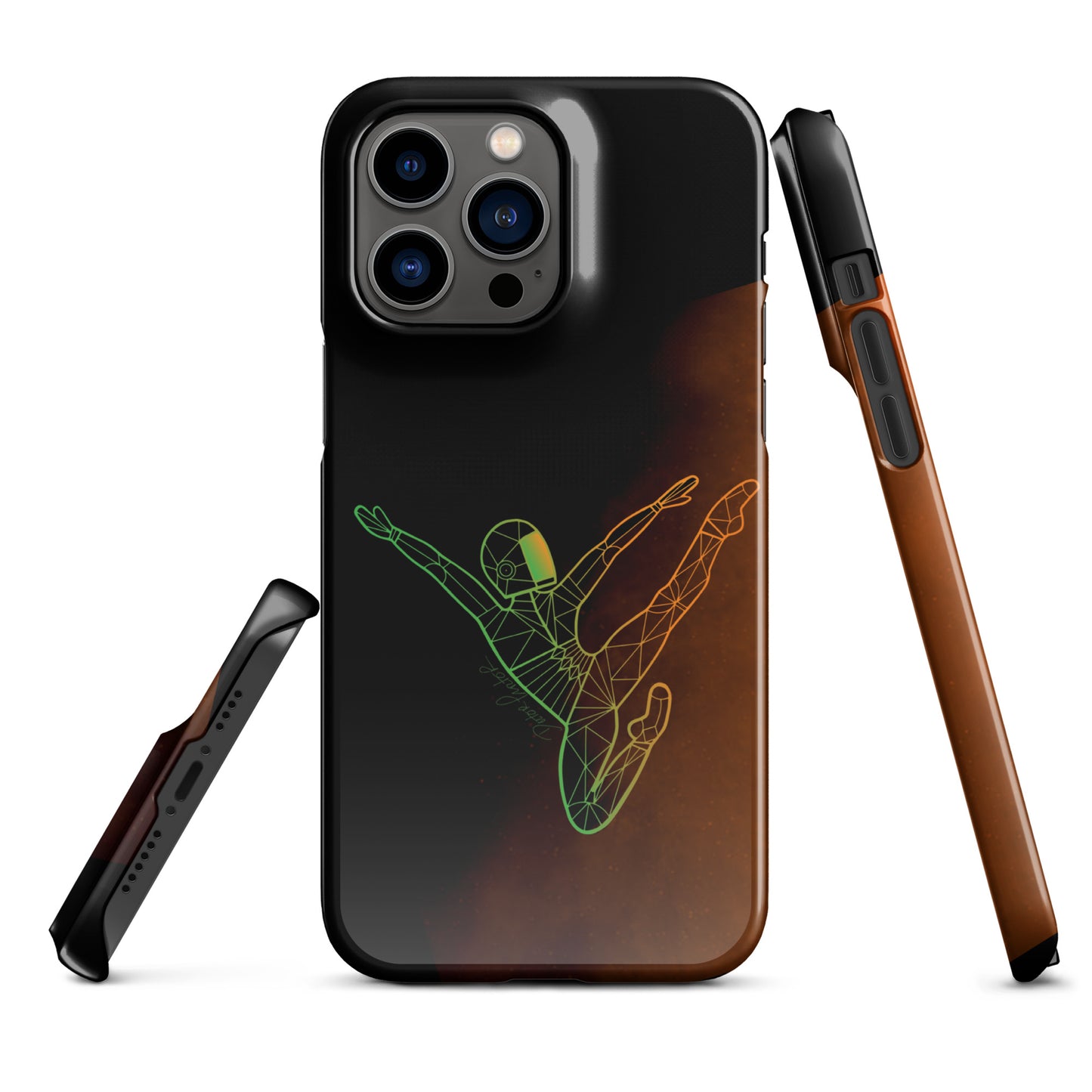 Afroboticus Emerald Snap case for iPhone®