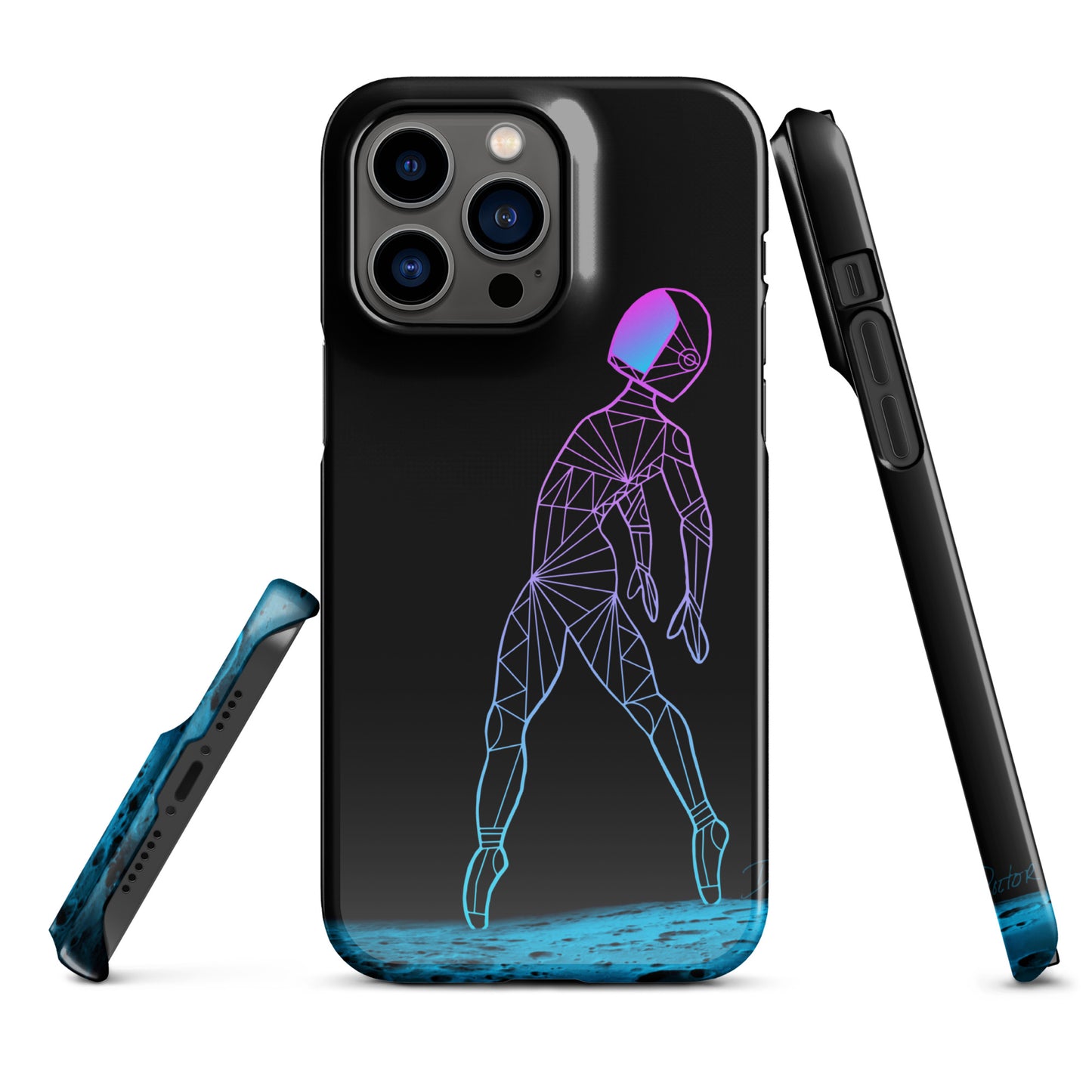 Afroboticus Cobalt Snap case for iPhone®