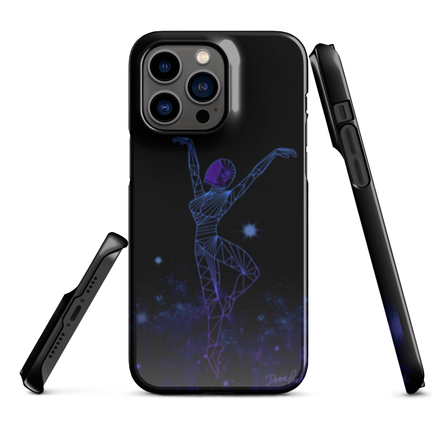 Afrobotica Releve Blue Snap case for iPhone®