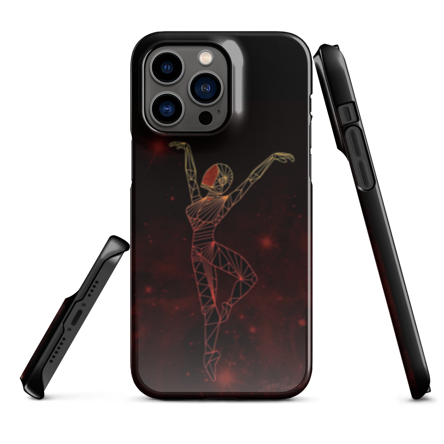Afrobotica Releve Red Snap case for iPhone®