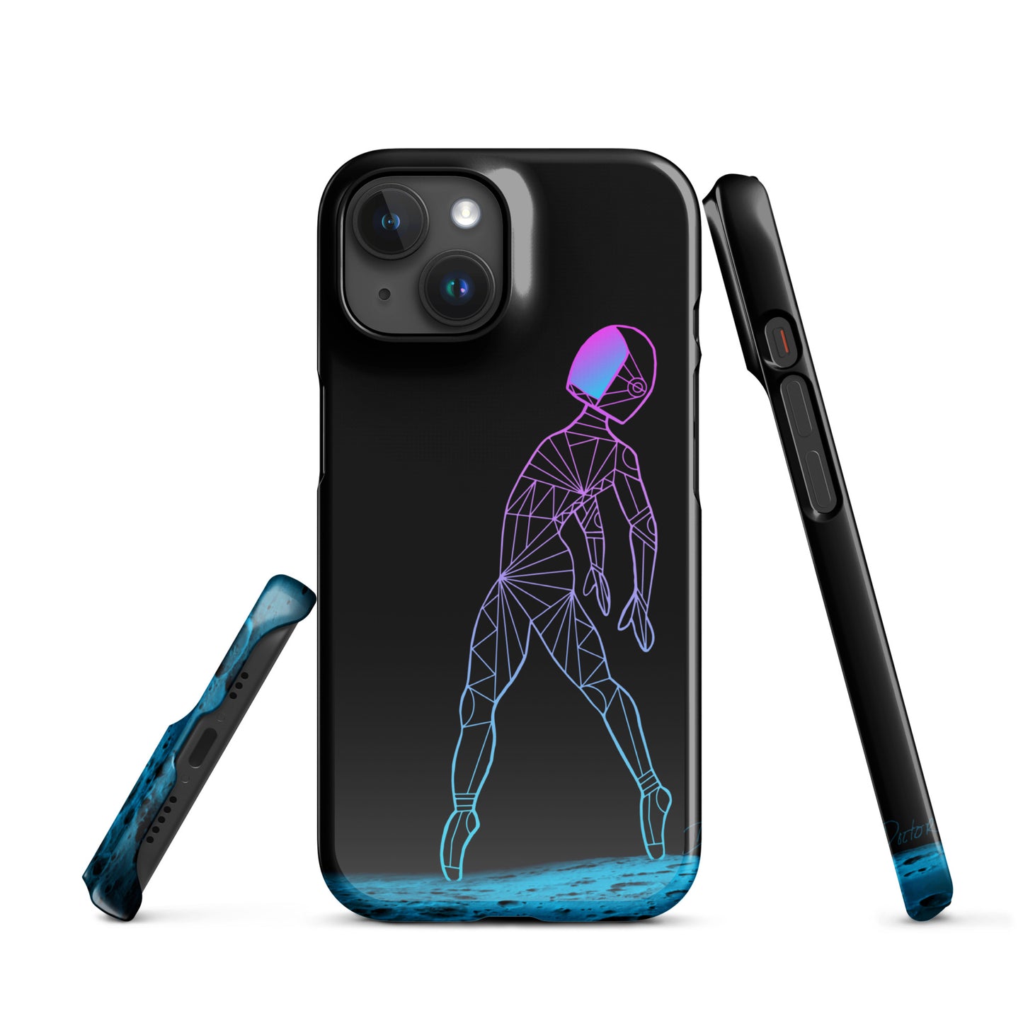 Afroboticus Cobalt Snap case for iPhone®