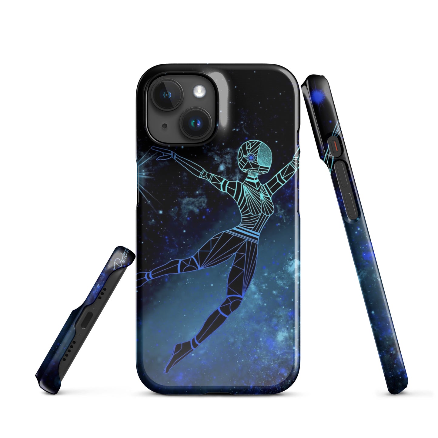 Afrobotica Leap Blue Snap case for iPhone®