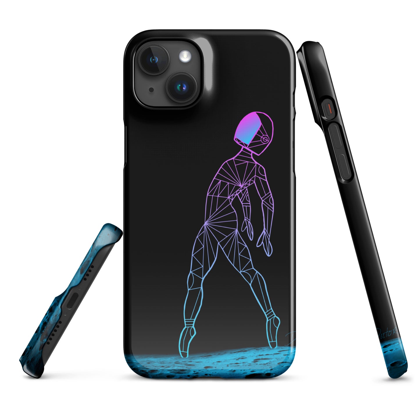 Afroboticus Cobalt Snap case for iPhone®