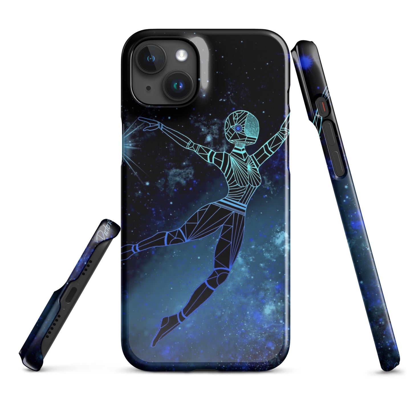 Afrobotica Leap Blue Snap case for iPhone®