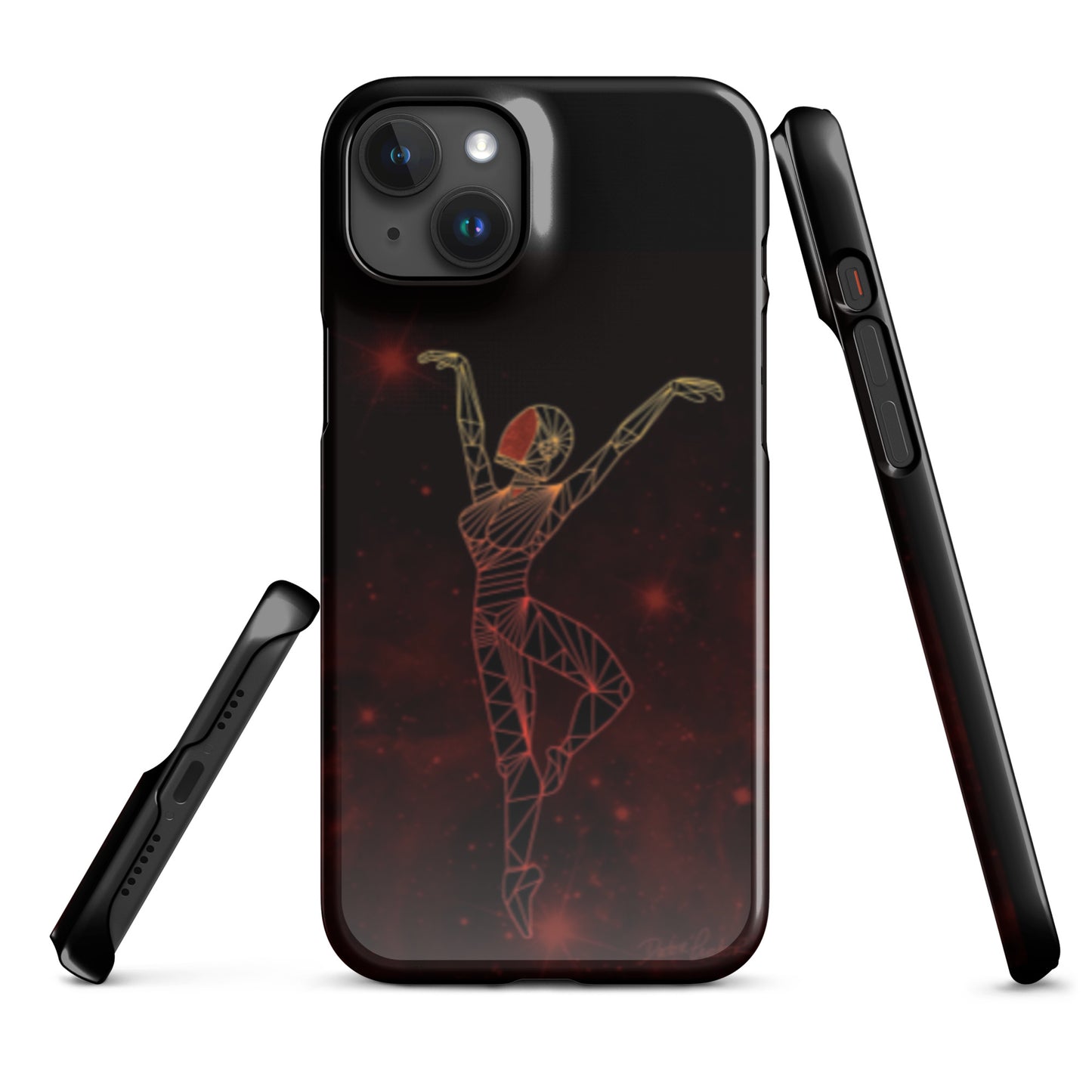 Afrobotica Releve Red Snap case for iPhone®