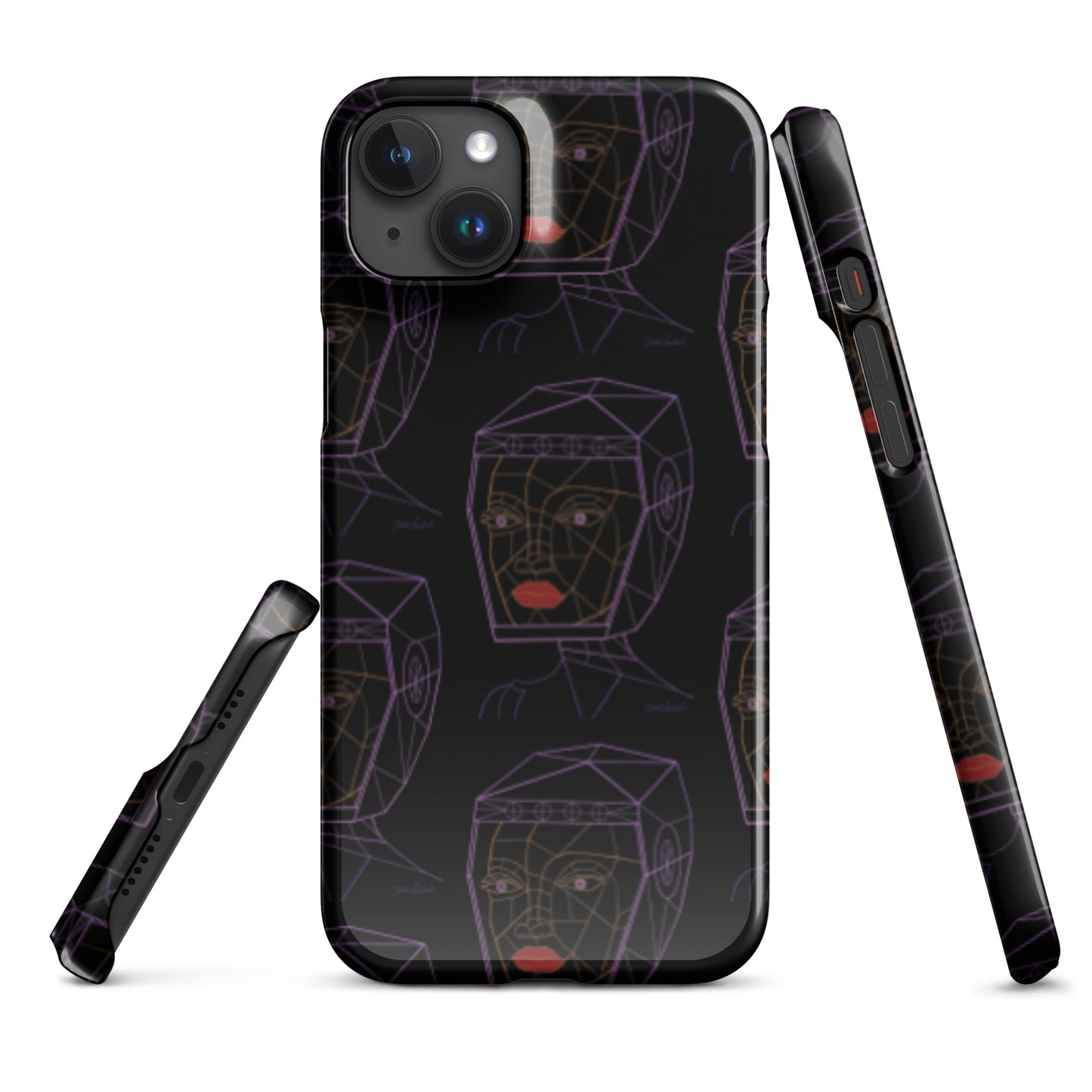 Afrobotica Bella Neon Snap case for iPhone®