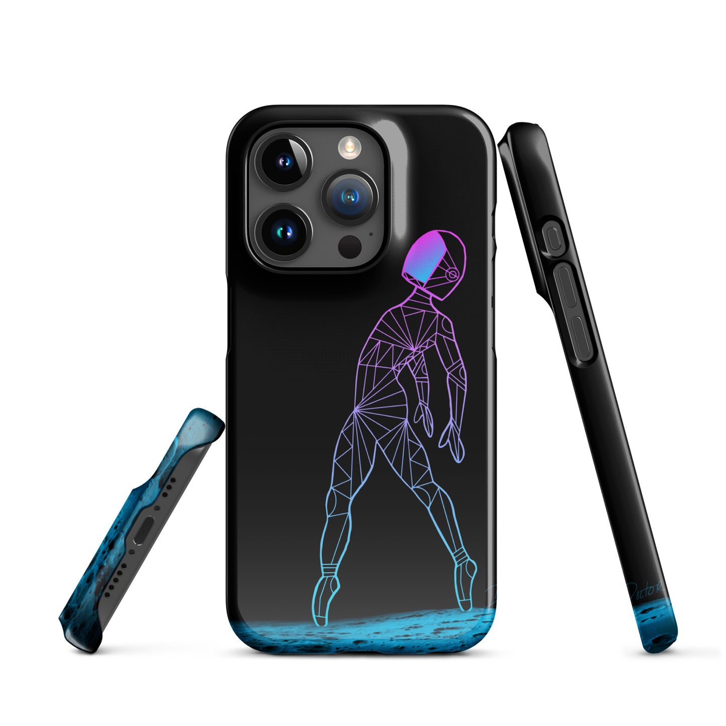 Afroboticus Cobalt Snap case for iPhone®