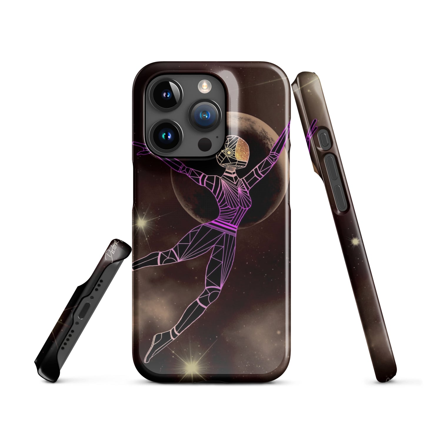 Afrobotica Leap into the Moon Snap case for iPhone®