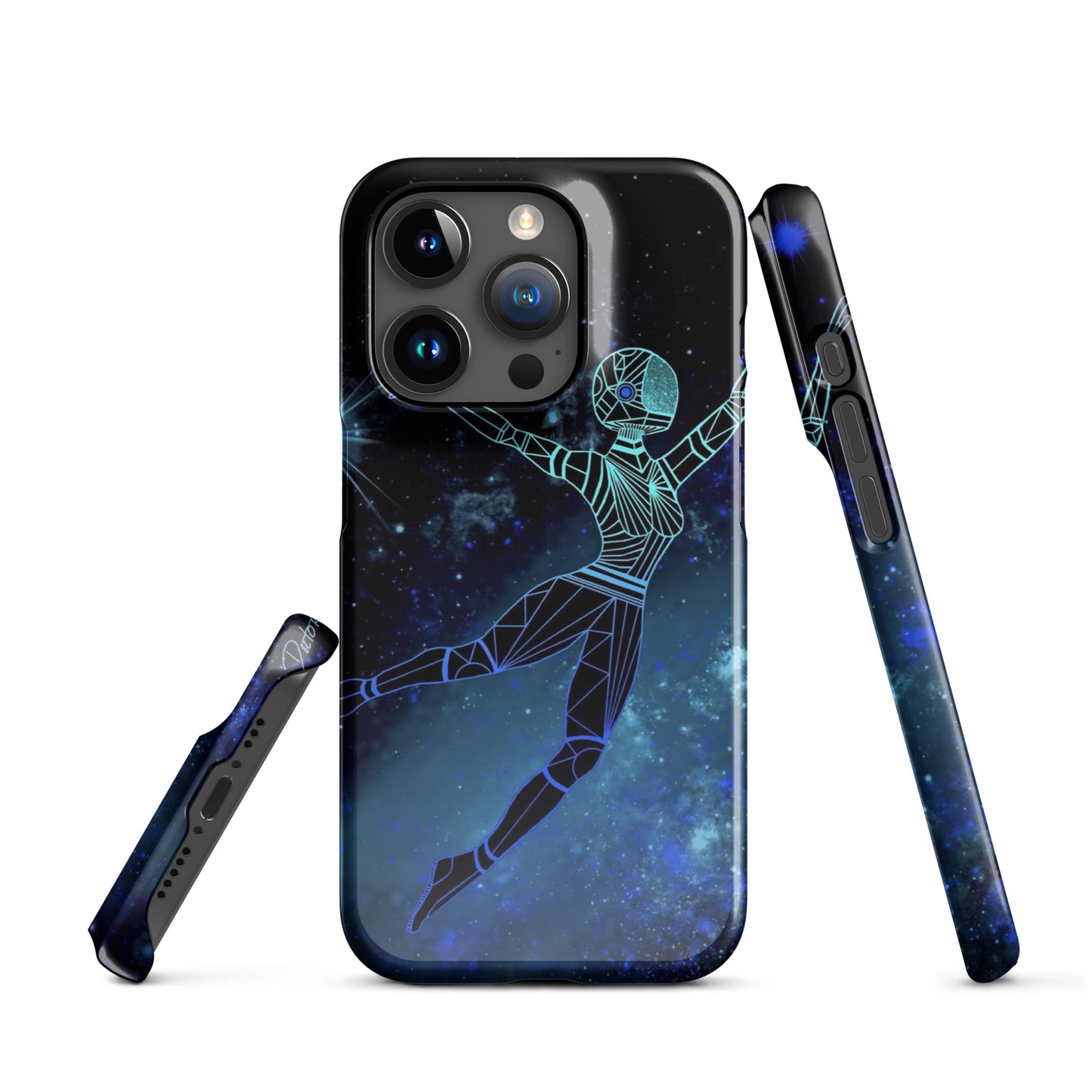 Afrobotica Leap Blue Snap case for iPhone®