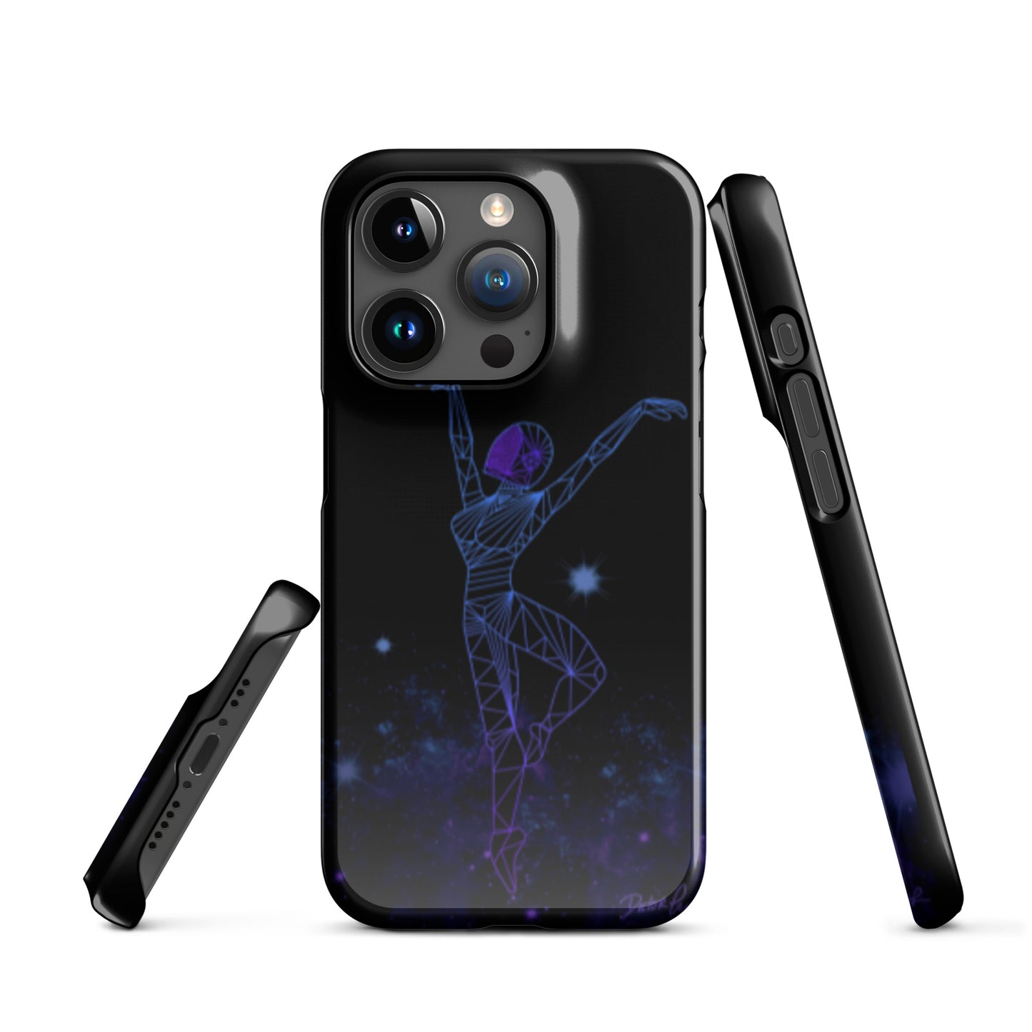 Afrobotica Releve Blue Snap case for iPhone®