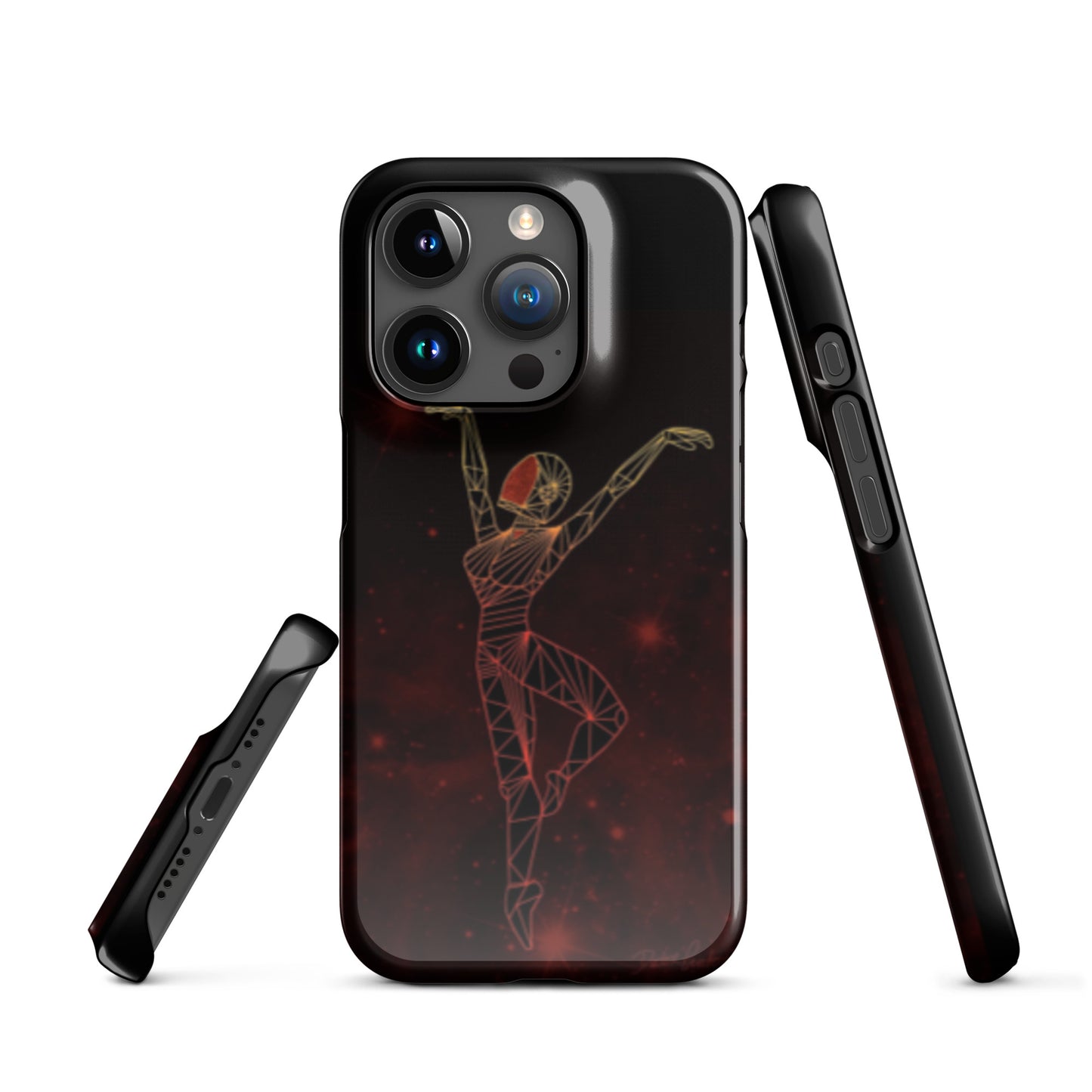 Afrobotica Releve Red Snap case for iPhone®