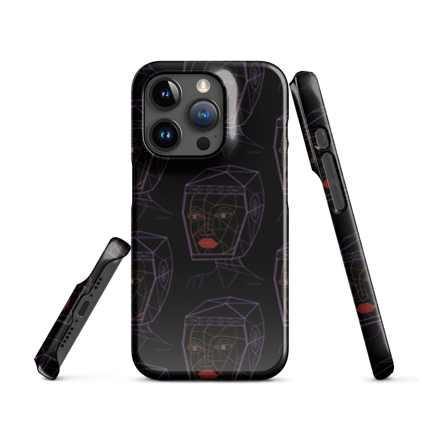 Afrobotica Bella Neon Snap case for iPhone®