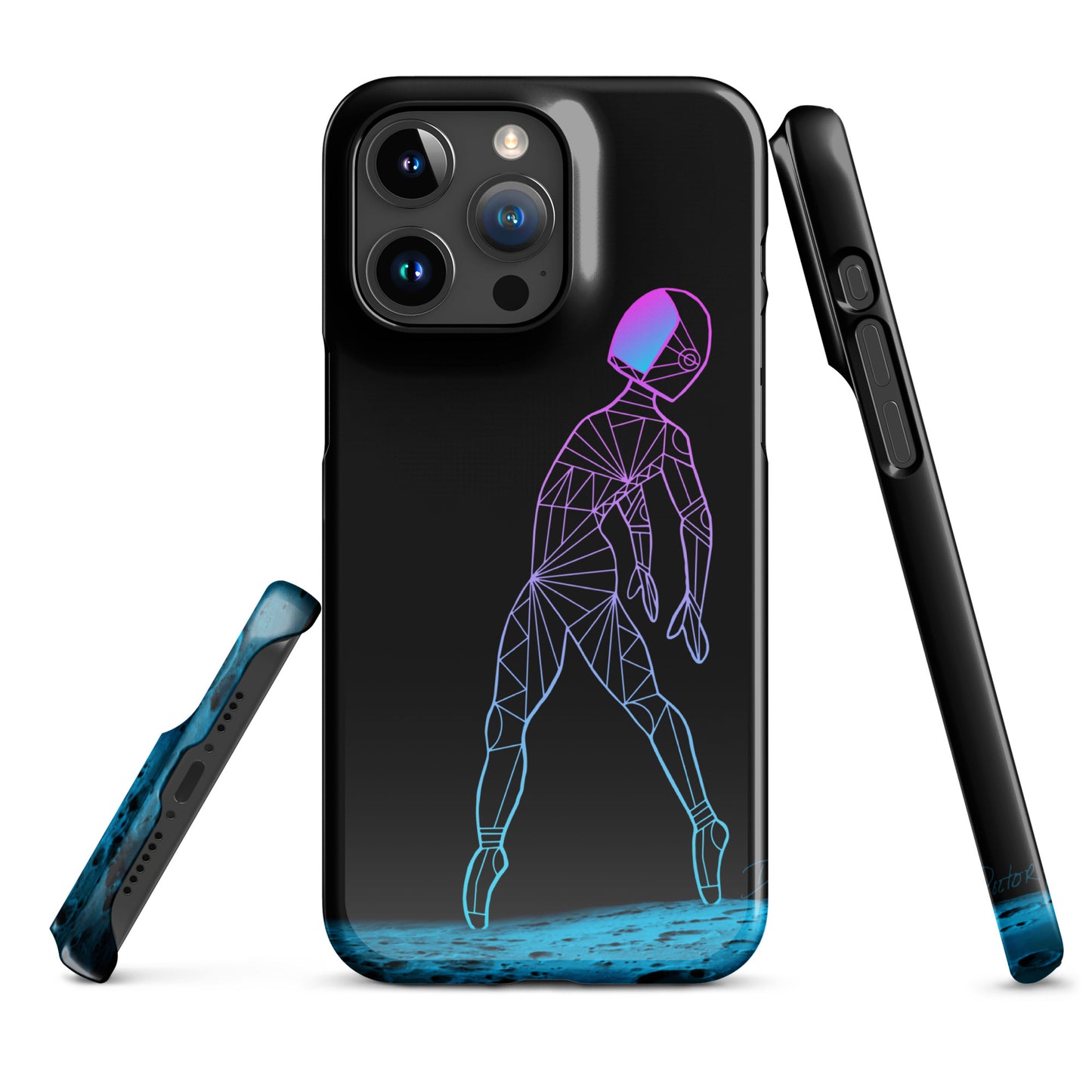 Afroboticus Cobalt Snap case for iPhone®