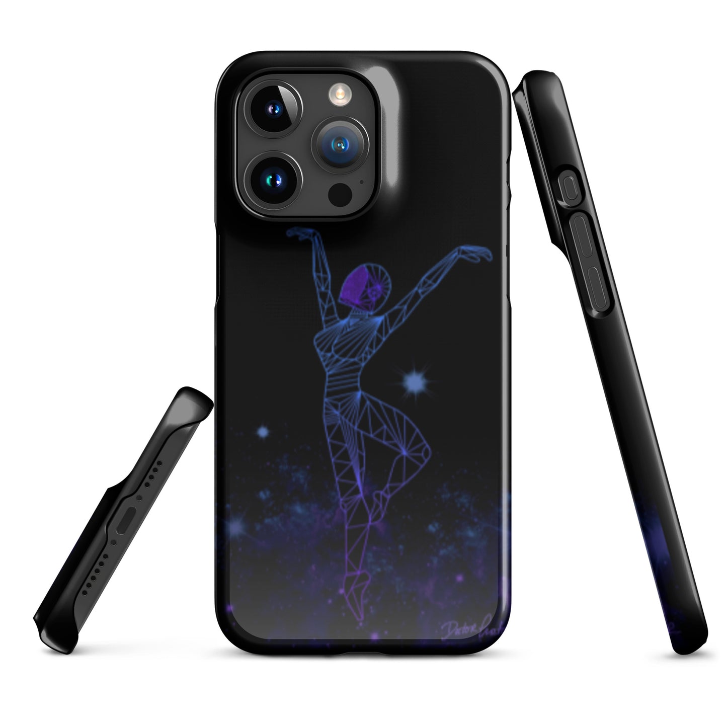 Afrobotica Releve Blue Snap case for iPhone®