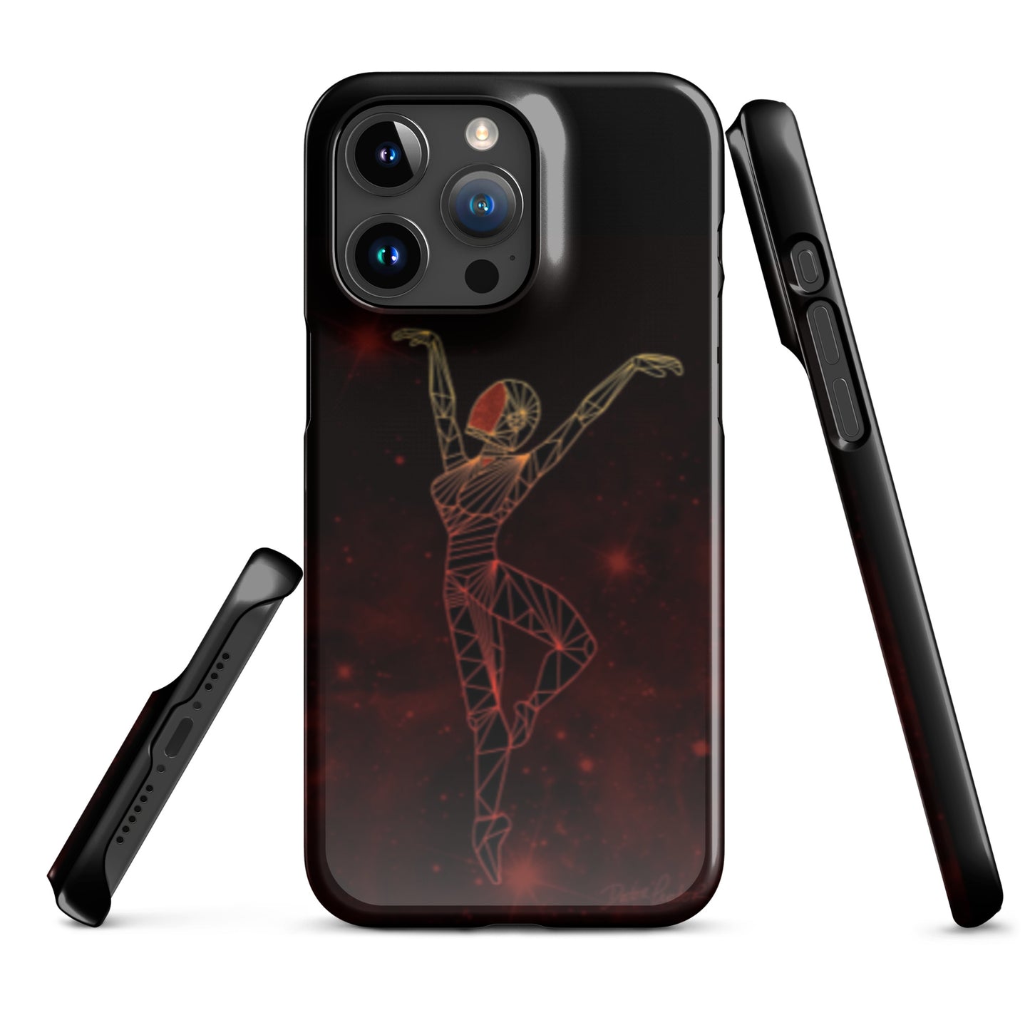 Afrobotica Releve Red Snap case for iPhone®