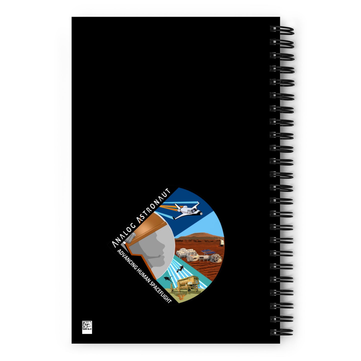Analog Astronaut Conference Afroboticus Spiral notebook