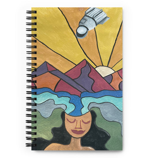 EarthLight from Orbit Spiral notebook