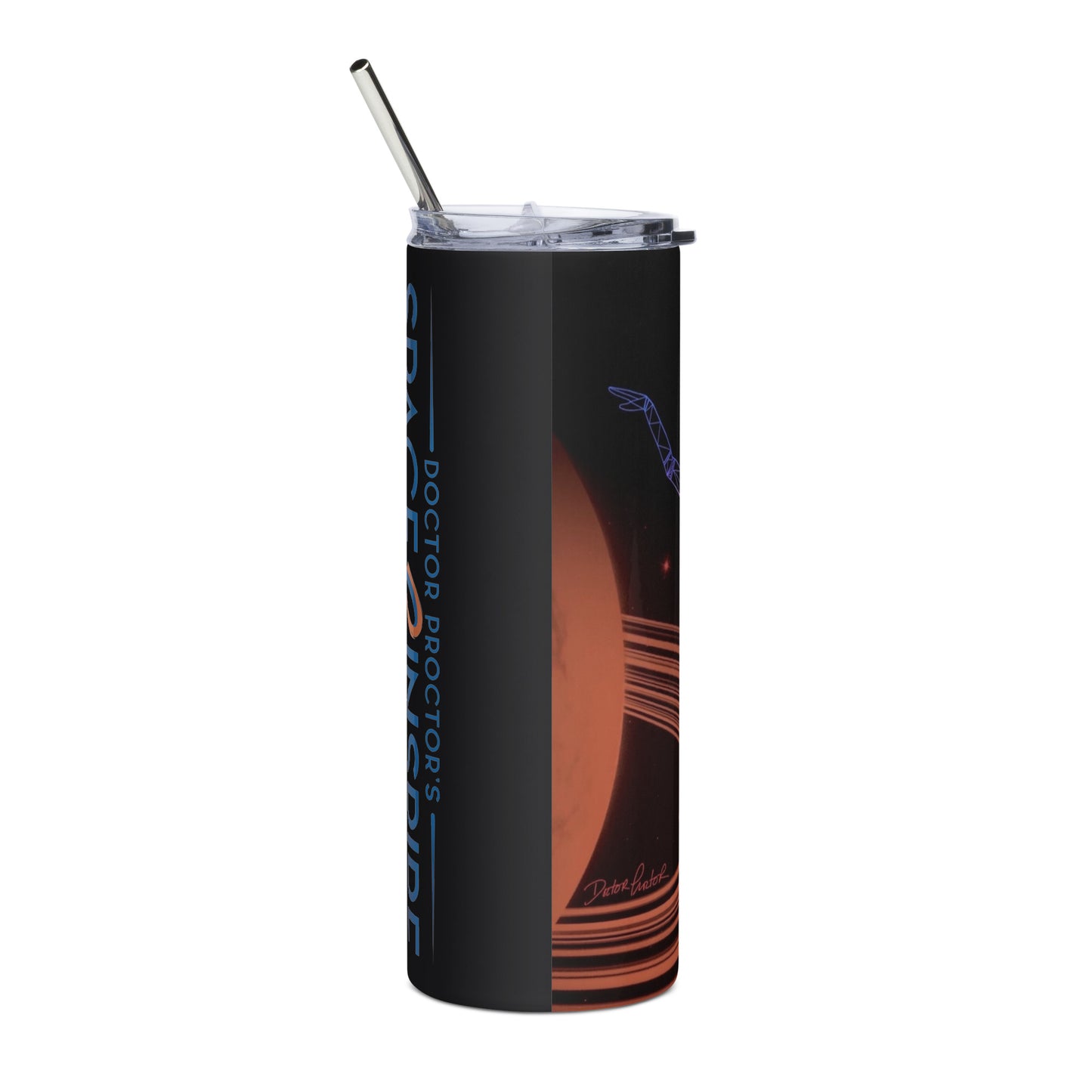 Afrobotica Rings Red Stainless steel tumbler