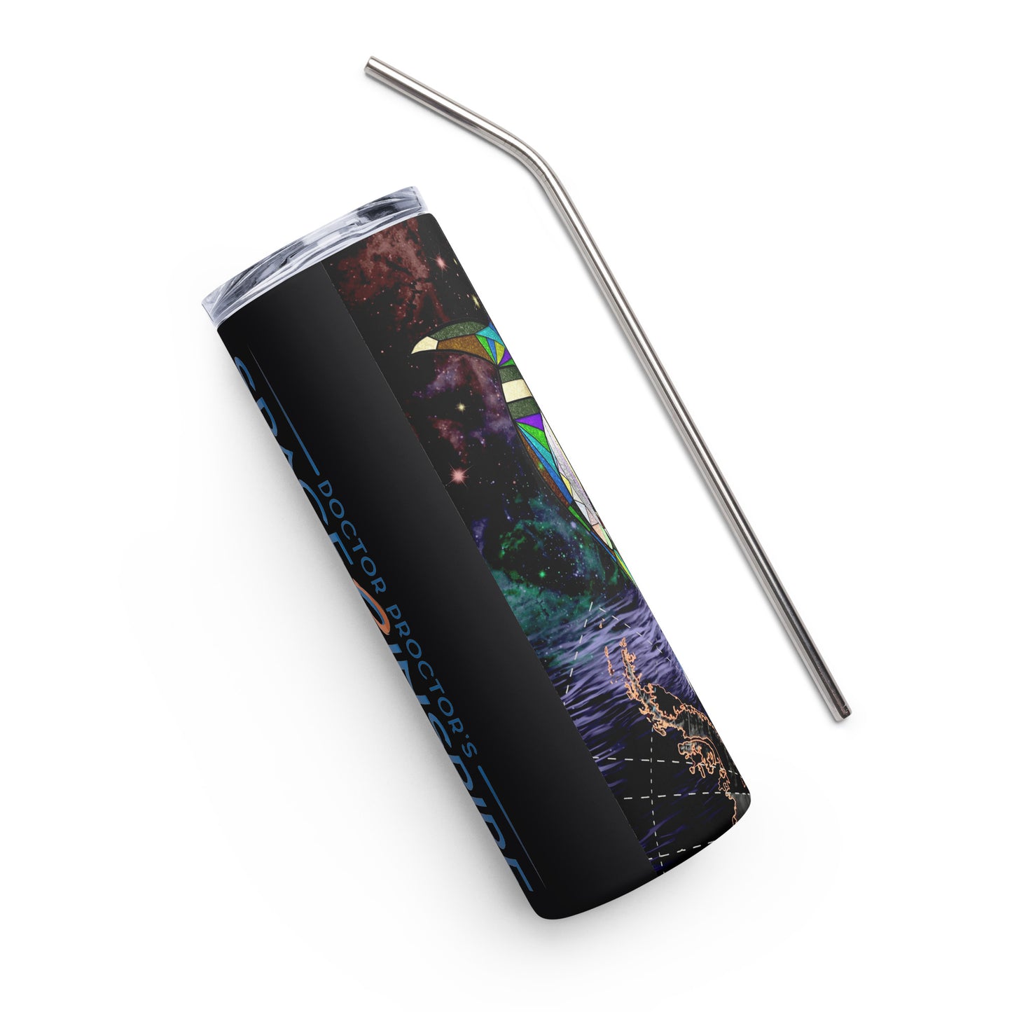 The Cosmic Orca Stainless steel tumbler