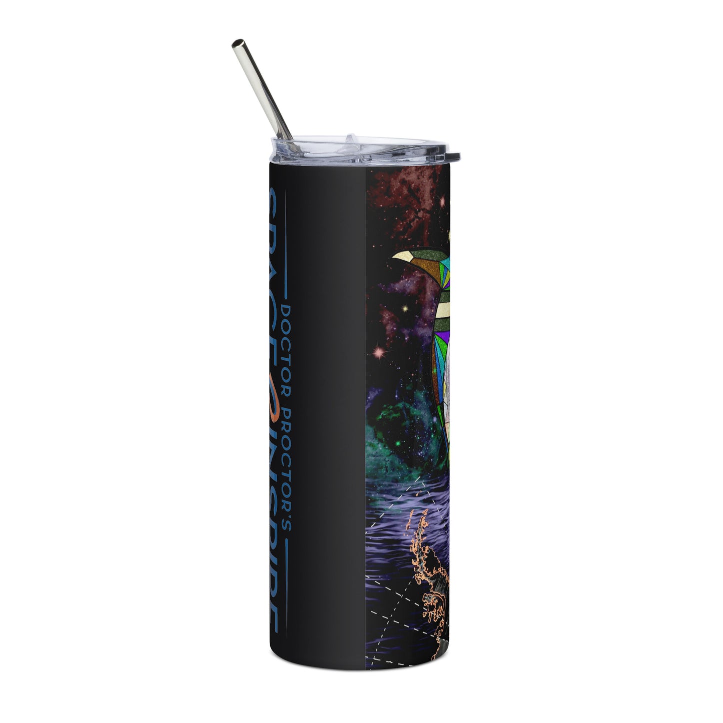 The Cosmic Orca Stainless steel tumbler