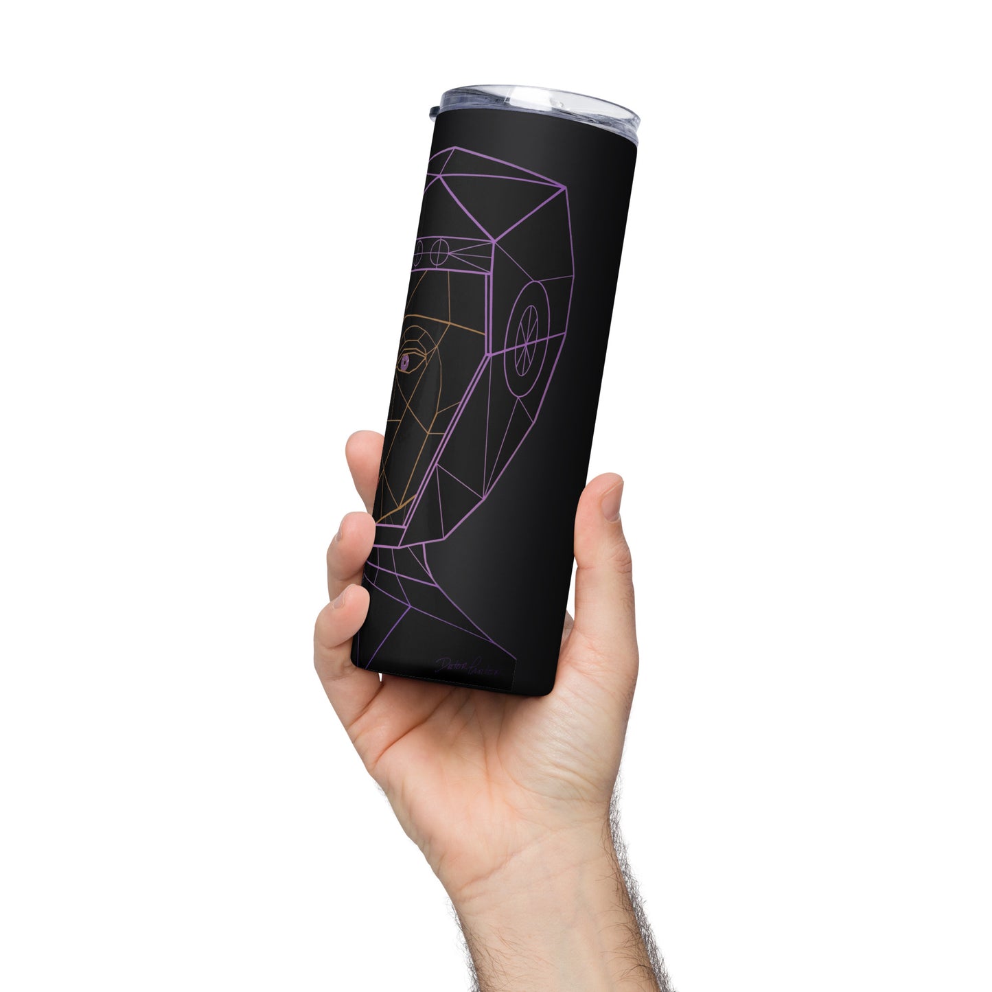 Afrobotica Bella Neon Stainless steel tumbler