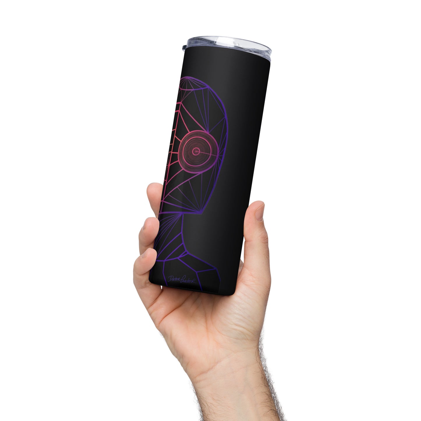 Afrobotica Native Neon Stainless steel tumbler