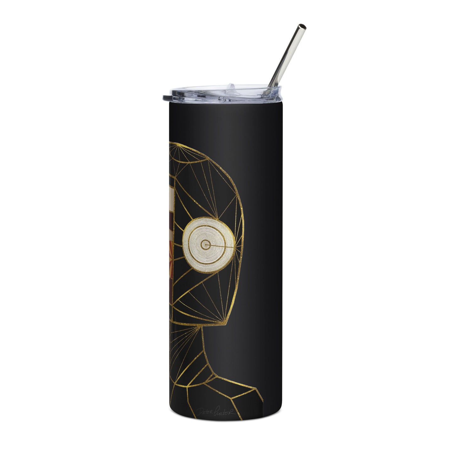 Afrobotica Native Earth Stainless steel tumbler