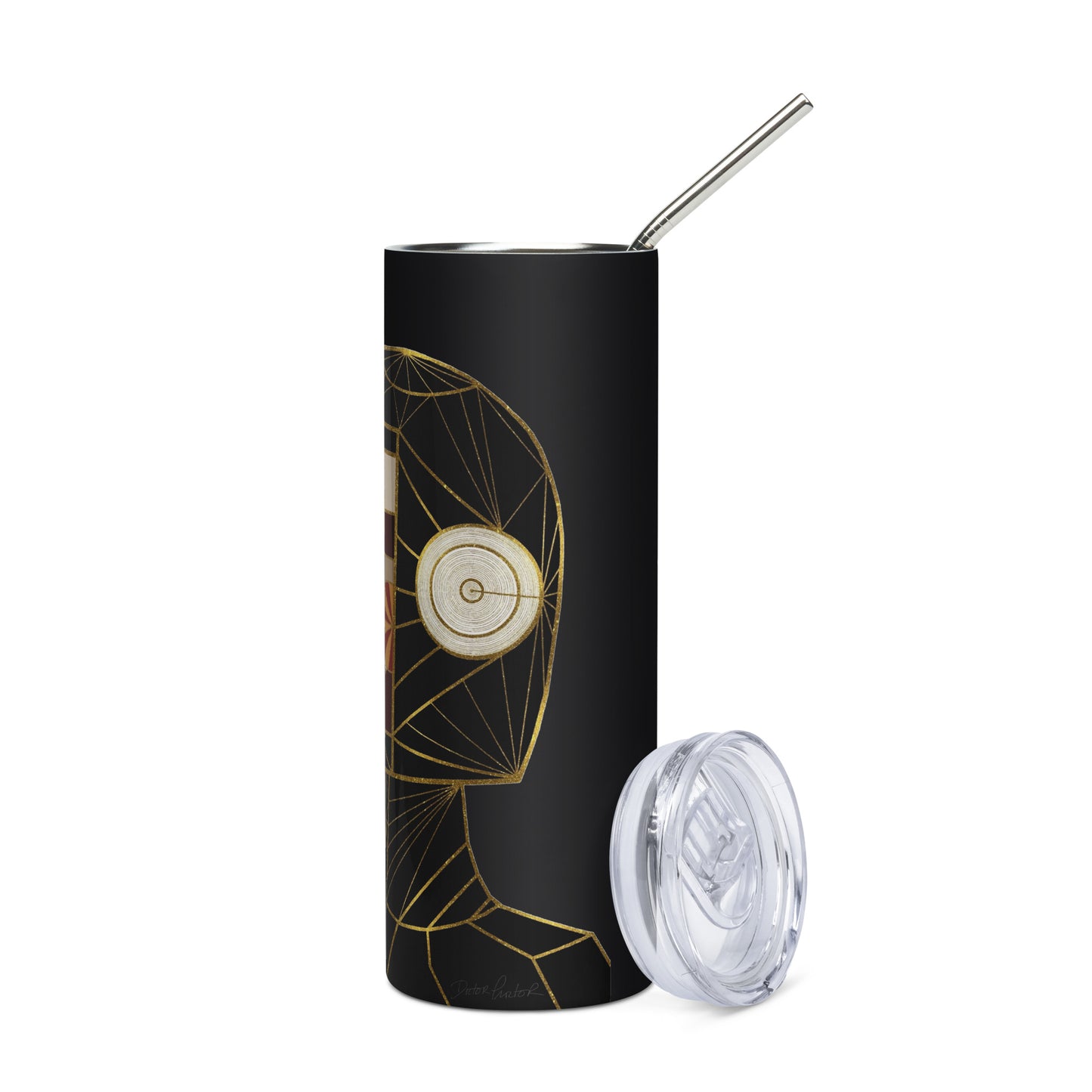 Afrobotica Native Earth Stainless steel tumbler
