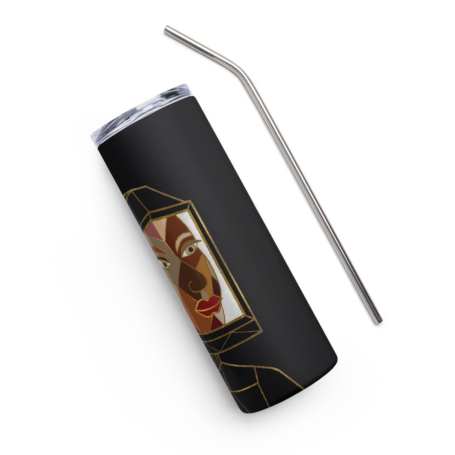 Afrobotica Avatar Earth Stainless steel tumbler