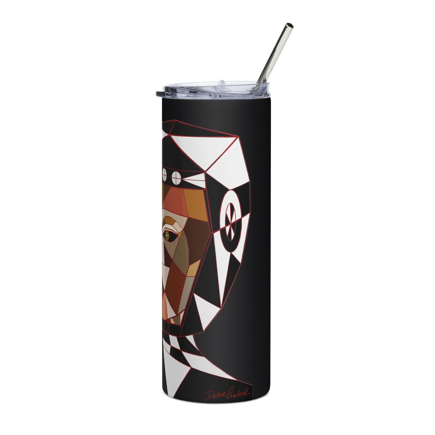 Afrobotica Bella Earth Stainless steel tumbler
