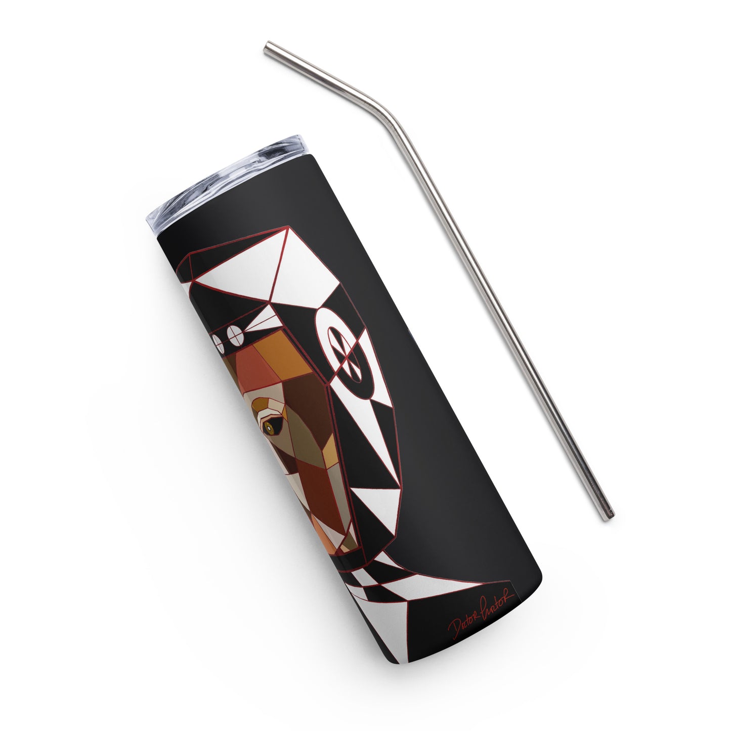 Afrobotica Bella Earth Stainless steel tumbler